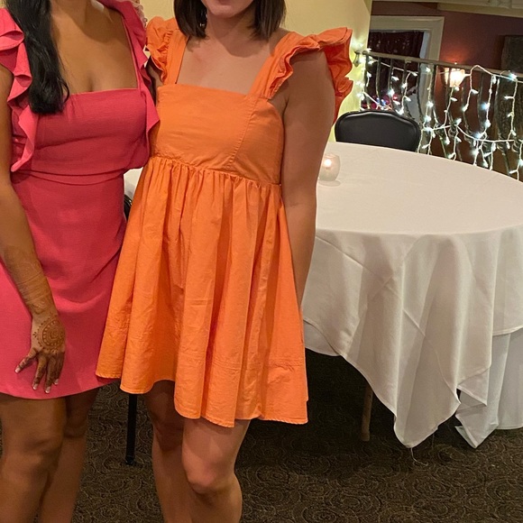 Pink Lily Orange A-line dress - Picture 2 of 2